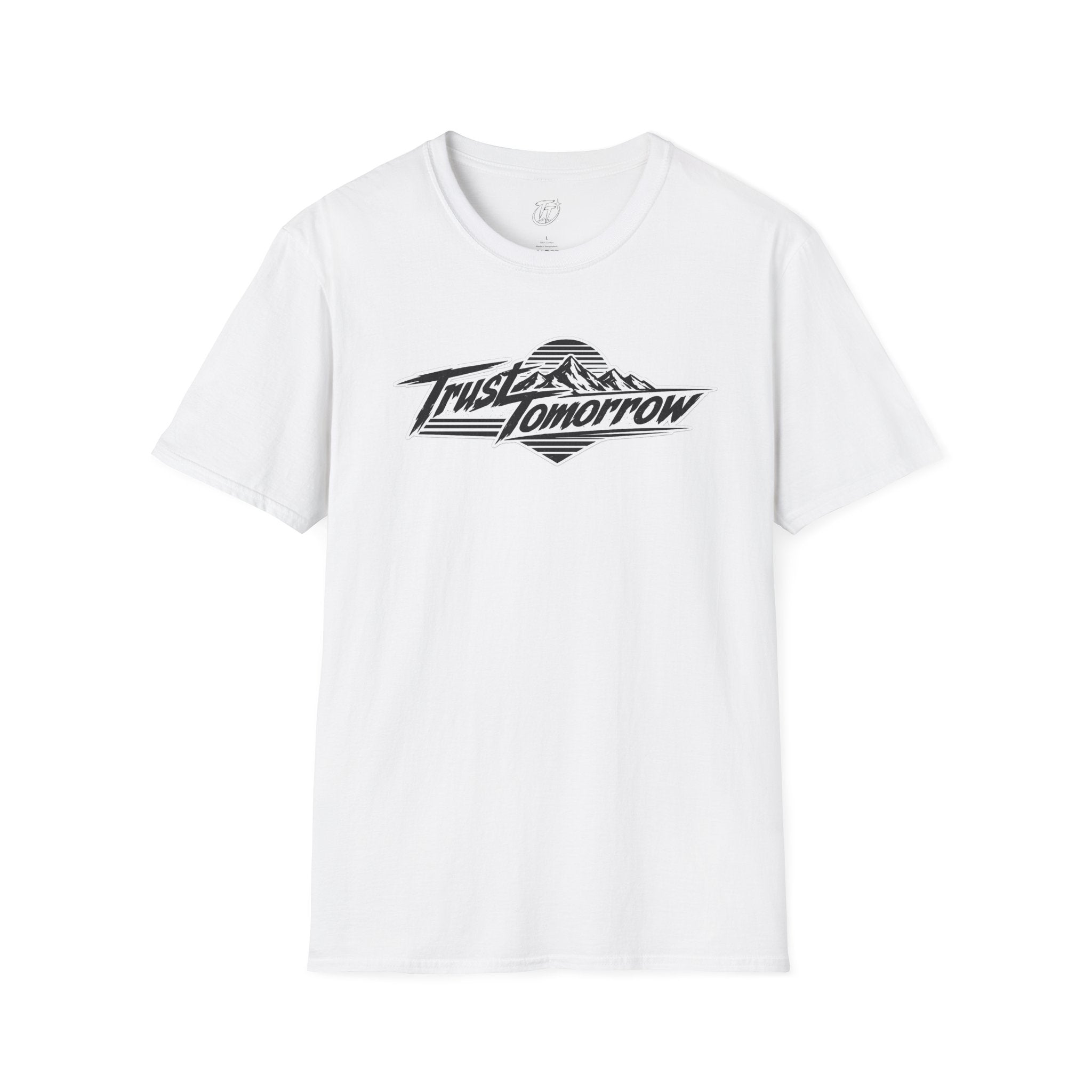 Trust Tomorrow T-Shirt — Vintage Mountain Motivation tee