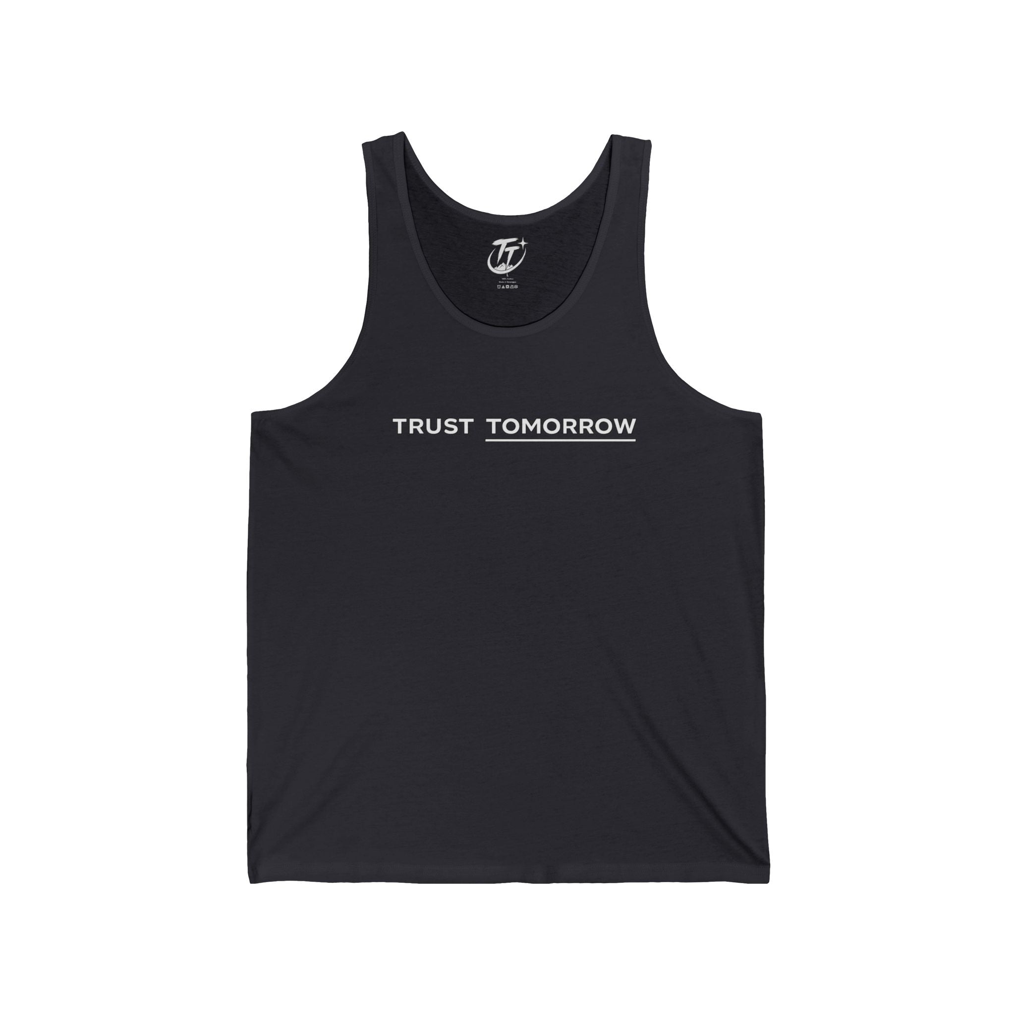 Trust Tomorrow Motivational Tank Top