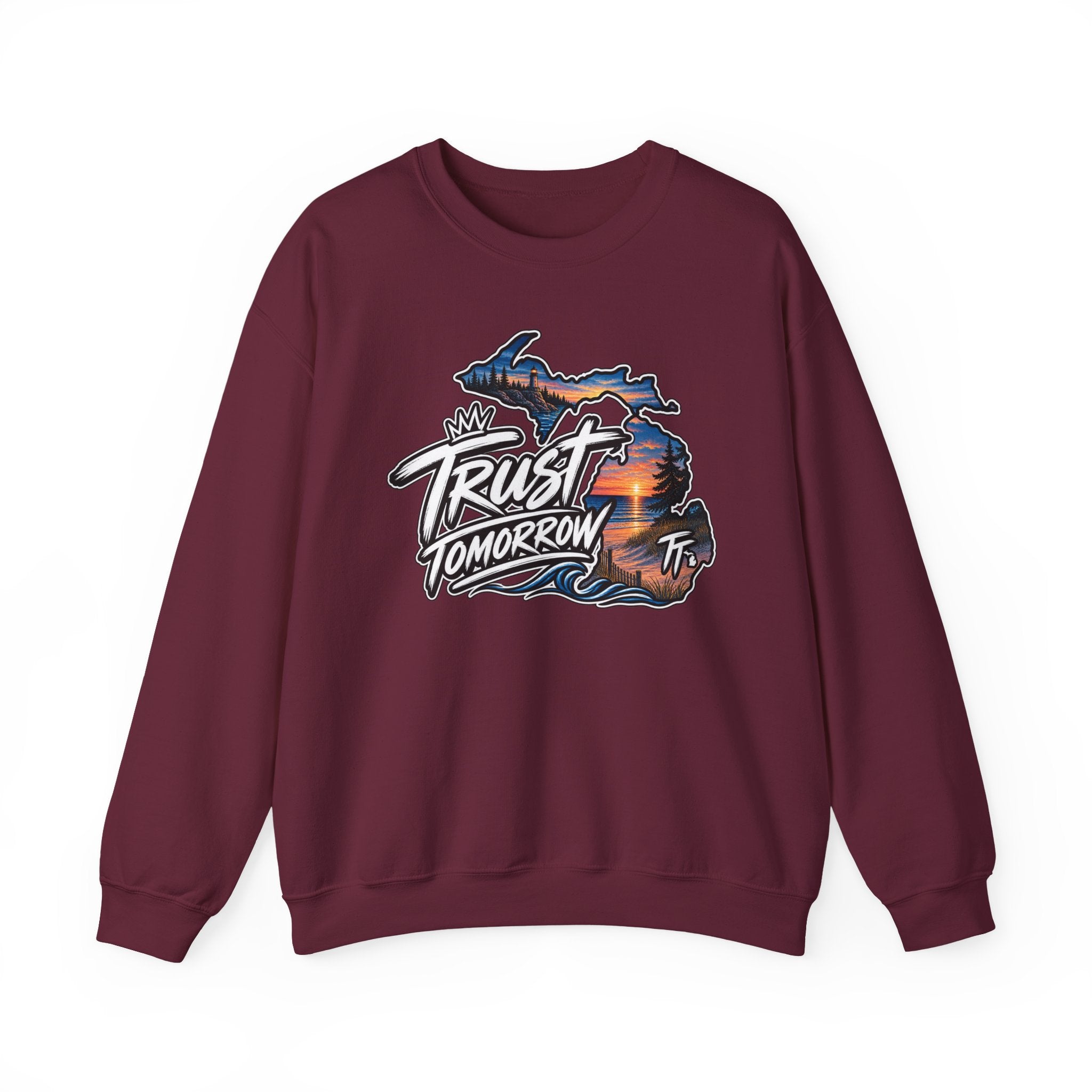 Michigan 'Trust Tomorrow' Graphic Sweatshirt