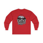 Trust Tomorrow Long Sleeve Tee — Vintage Mountain Graphic