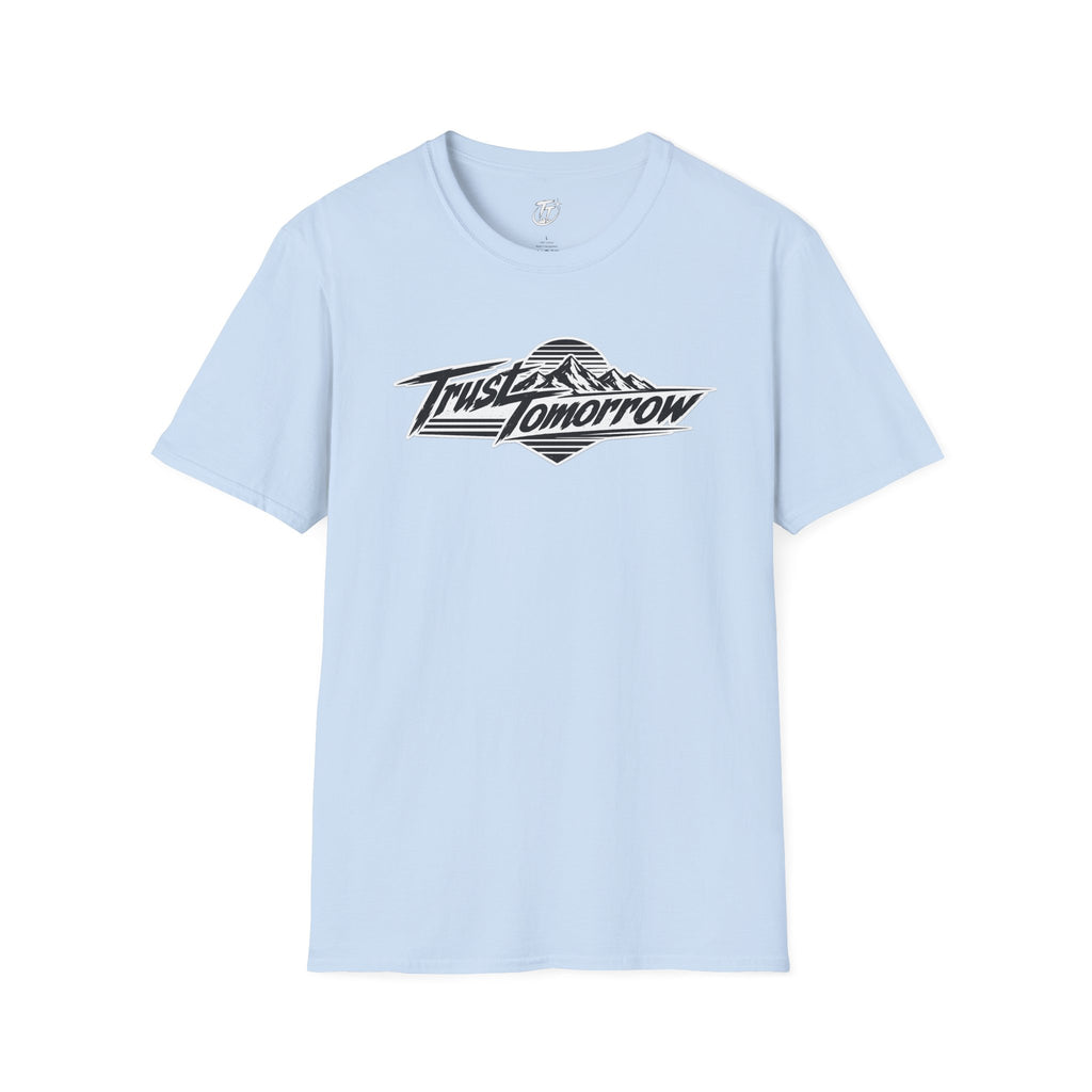 Trust Tomorrow T-Shirt — Vintage Mountain Motivation tee