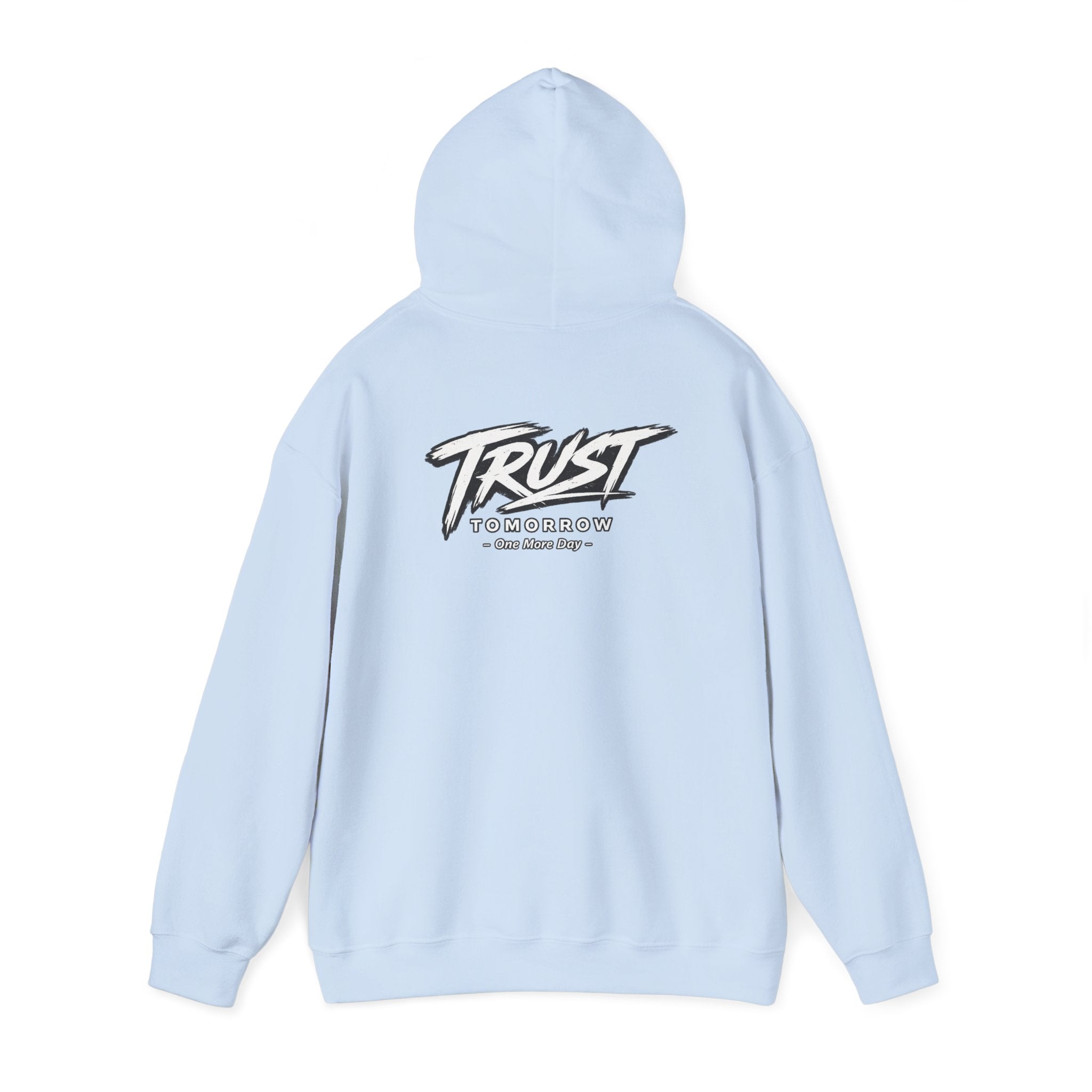 Trust Tomorrow Hoodie — Graphic Pullover