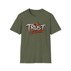 Trust Tomorrow T-Shirt — Inspirational Graphic Tee with Sunrise Design