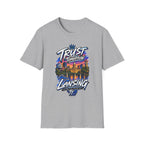 Trust Tomorrow Lansing T-Shirt — City Skyline Graphic Tee