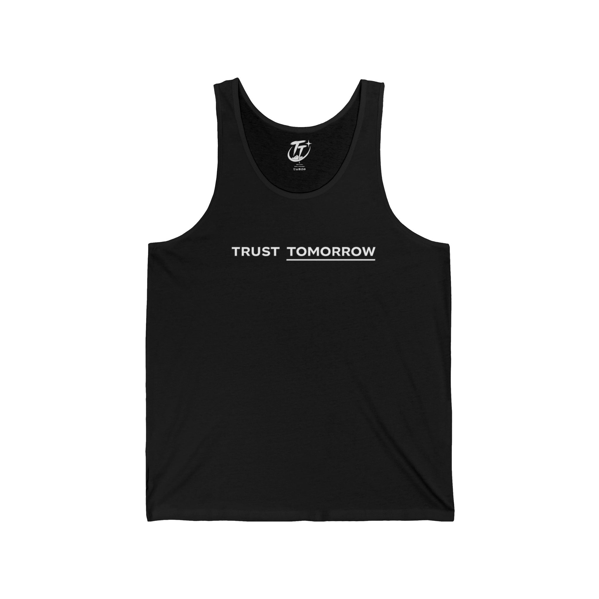 Trust Tomorrow Motivational Tank Top