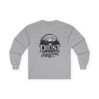 Trust Tomorrow Long Sleeve Tee — Vintage Mountain Graphic
