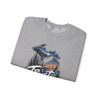 Michigan 'Trust Tomorrow' Crewneck Sweatshirt – Scenic Sunset Lake Design