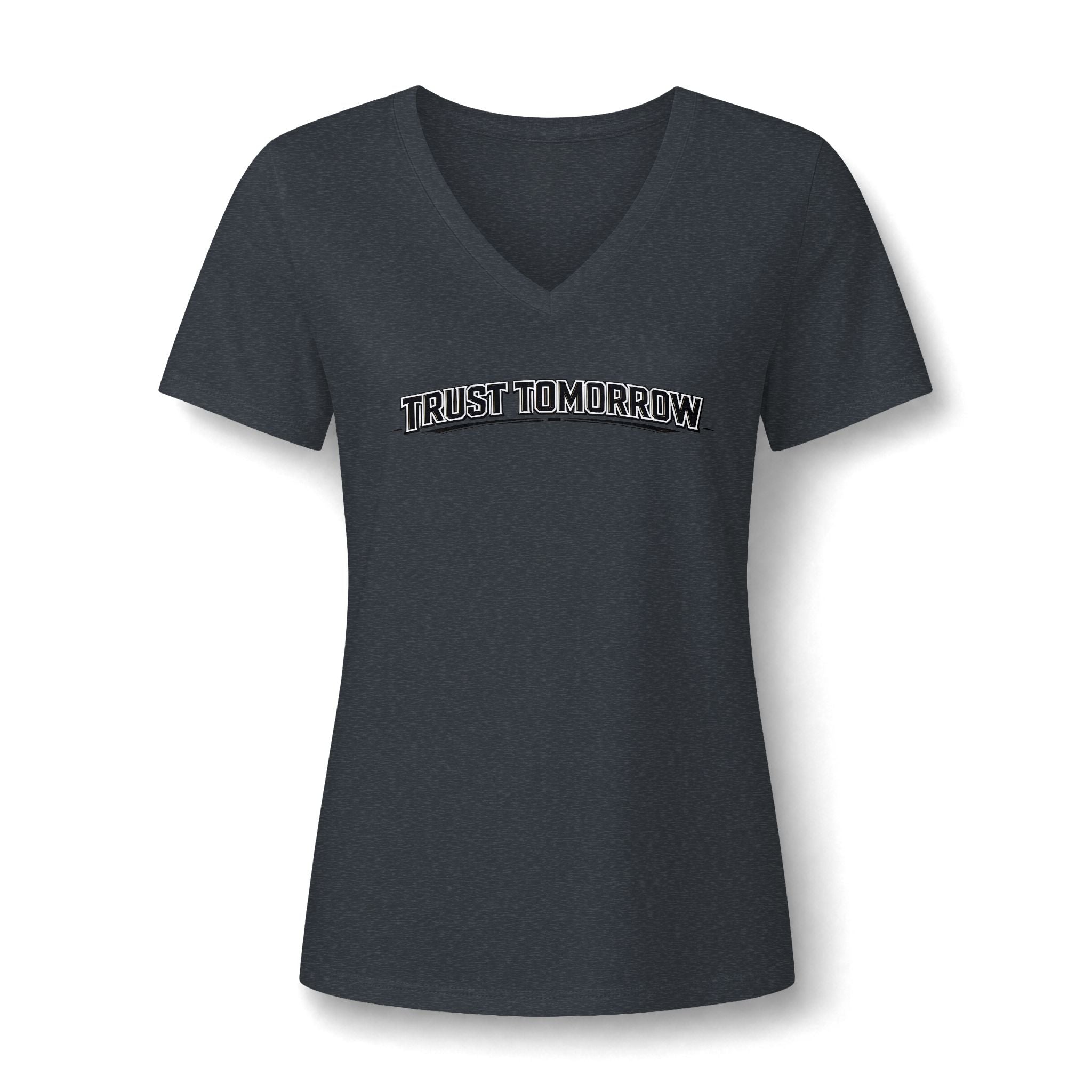 Trust Tomorrow Women's V-Neck Tee