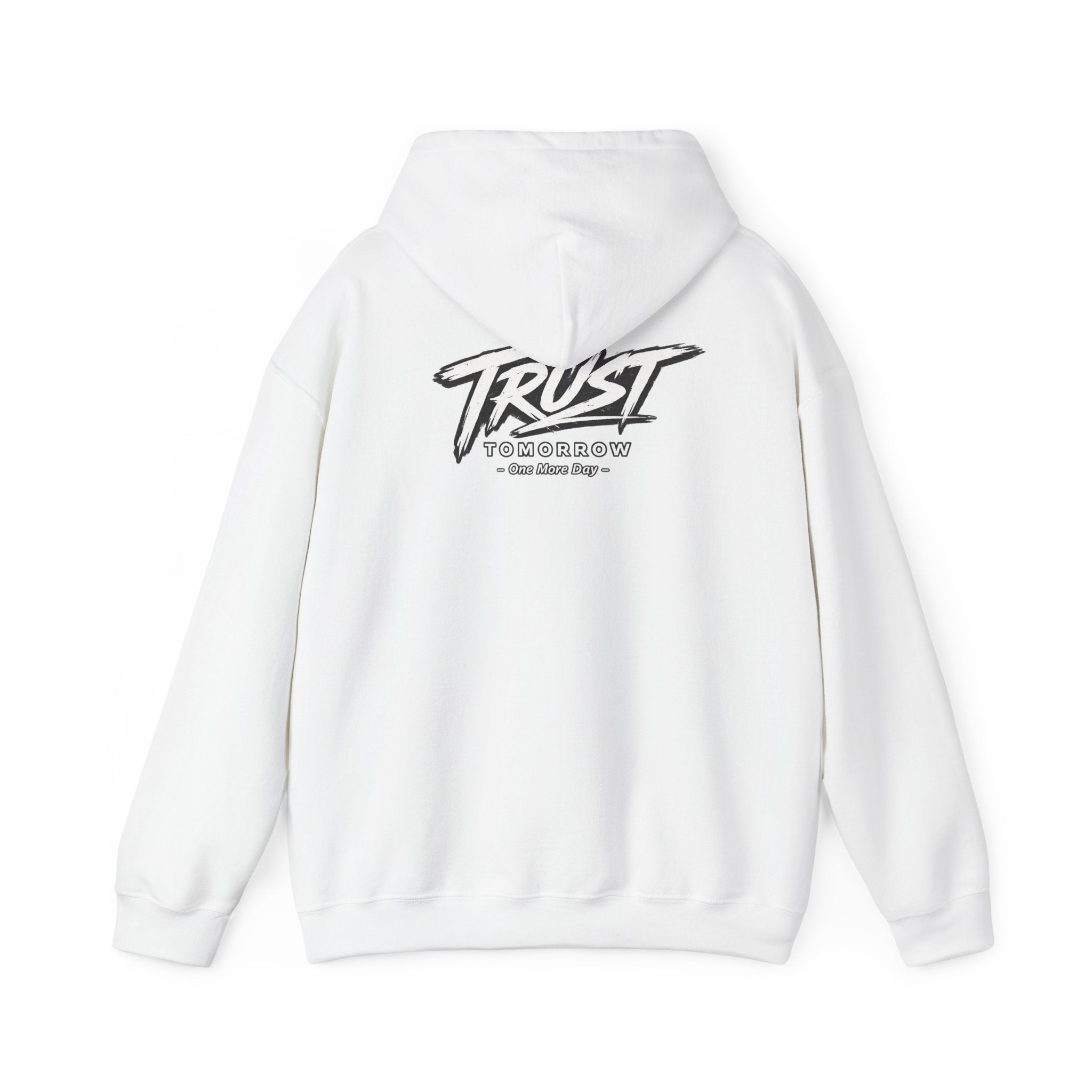 Trust Tomorrow Hoodie — Graphic Pullover