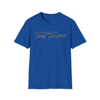Trust Tomorrow T-Shirt — Inspirational Script Tee for Optimism & Mental Wellness