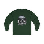 Trust Tomorrow Long Sleeve Tee — Vintage Mountain Graphic