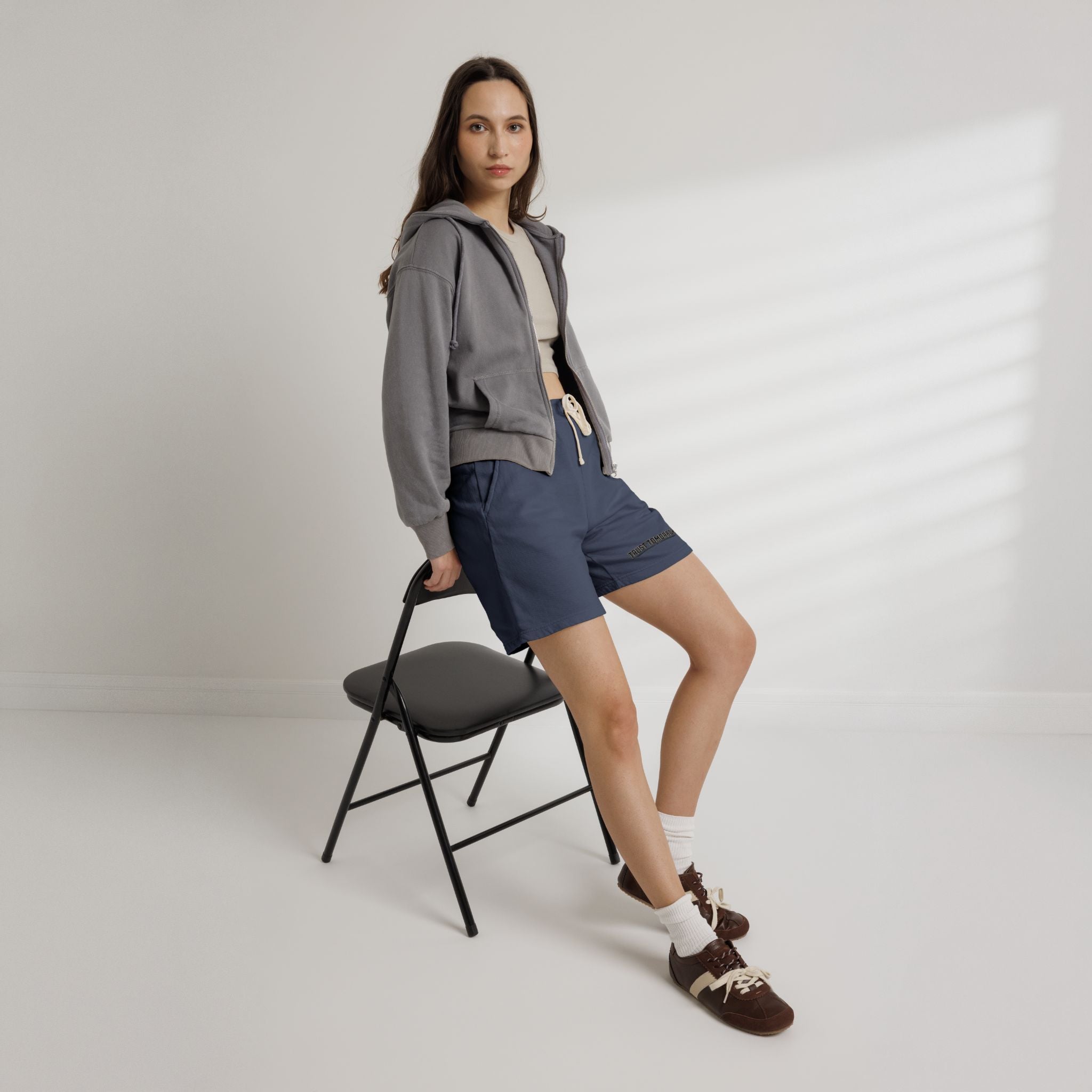 Trust Tomorrow Fleece Sweat Shorts