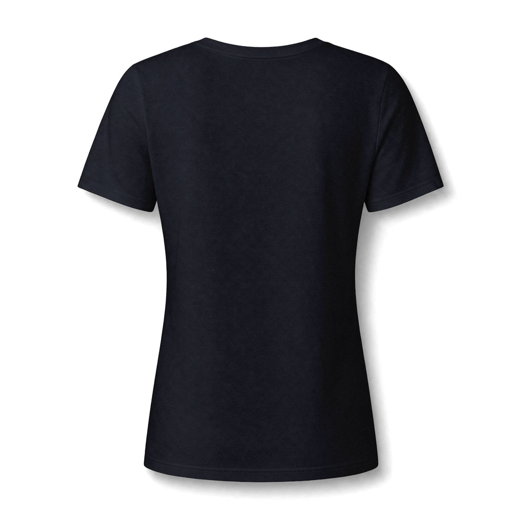 Women's V-Neck Tee — 'Trust Tomorrow' Sunrise Graphic Comfort Shirt