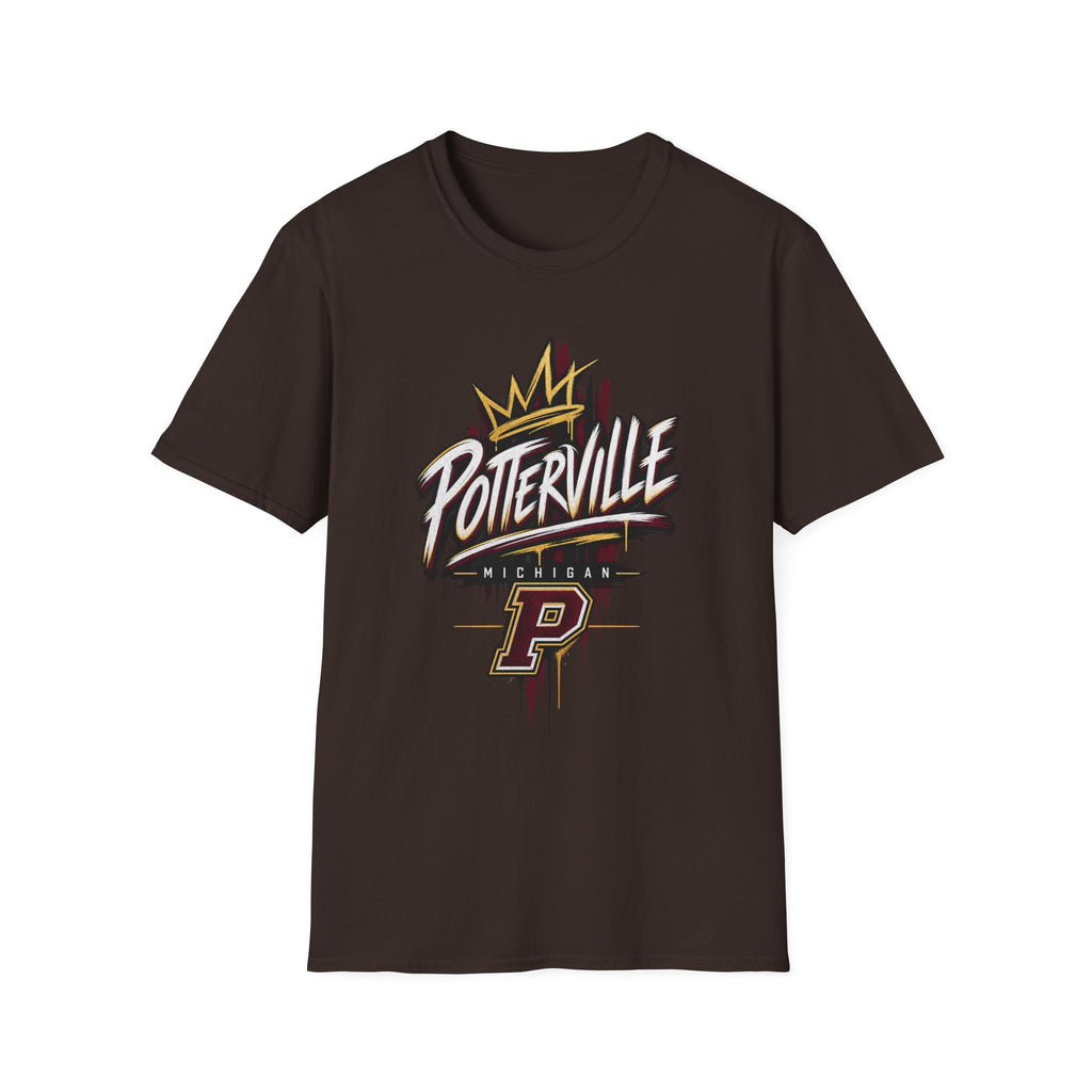 Potterville Crown Logo T-Shirt