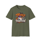 Trust Tomorrow Halloween T-Shirt — Cute Ghost Pumpkin Graphic Tee