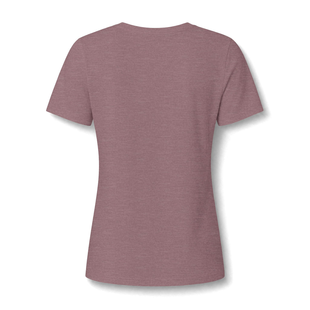 Trust Tomorrow Floral V-Neck Tee — Inspirational Women's Graphic Shirt