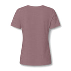 Trust Tomorrow Floral V-Neck Tee — Inspirational Women's Graphic Shirt