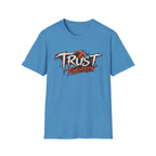 Trust Tomorrow T-Shirt — Inspirational Graphic Tee with Sunrise Design