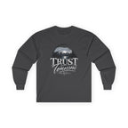 Trust Tomorrow Long Sleeve Tee — Vintage Mountain Graphic