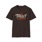 Trust Tomorrow T-Shirt — Inspirational Graphic Tee with Sunrise Design