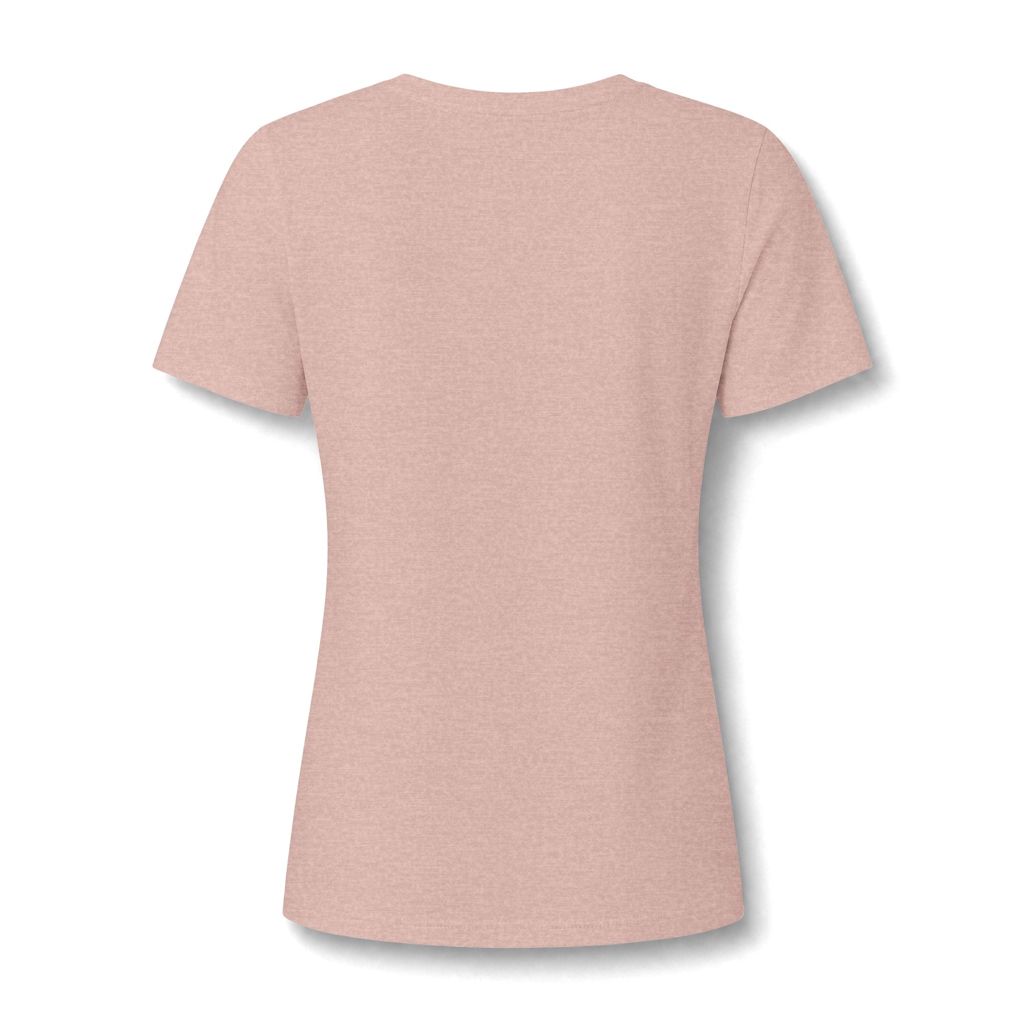 Women's V-Neck Tee — 'Trust Tomorrow' Sunrise Graphic Comfort Shirt
