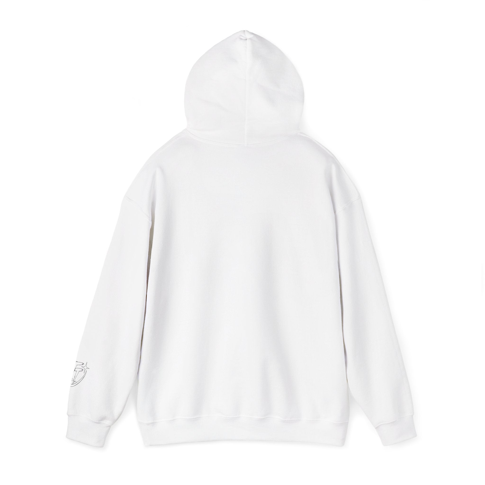 Peace of Mind Hoodie — Minimal Lotus Meditation Sweatshirt