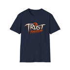 Trust Tomorrow T-Shirt — Inspirational Graphic Tee with Sunrise Design