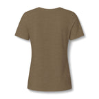 Women's V-Neck Tee — 'Trust Tomorrow' Sunrise Graphic Comfort Shirt