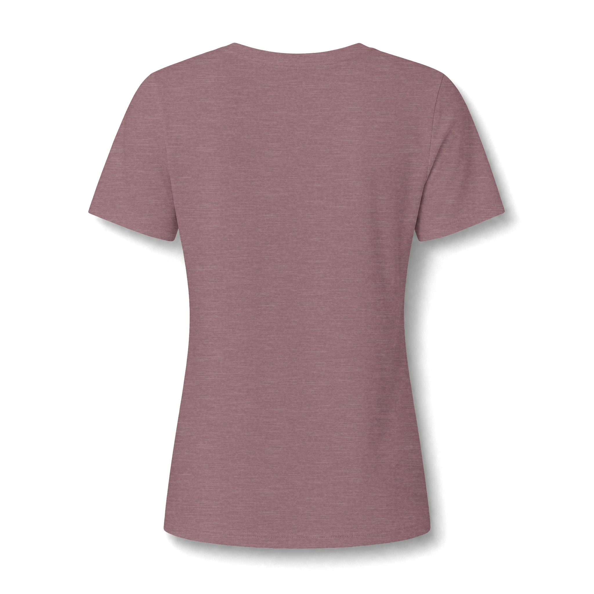Women's V-Neck Tee — 'Trust Tomorrow' Sunrise Graphic Comfort Shirt