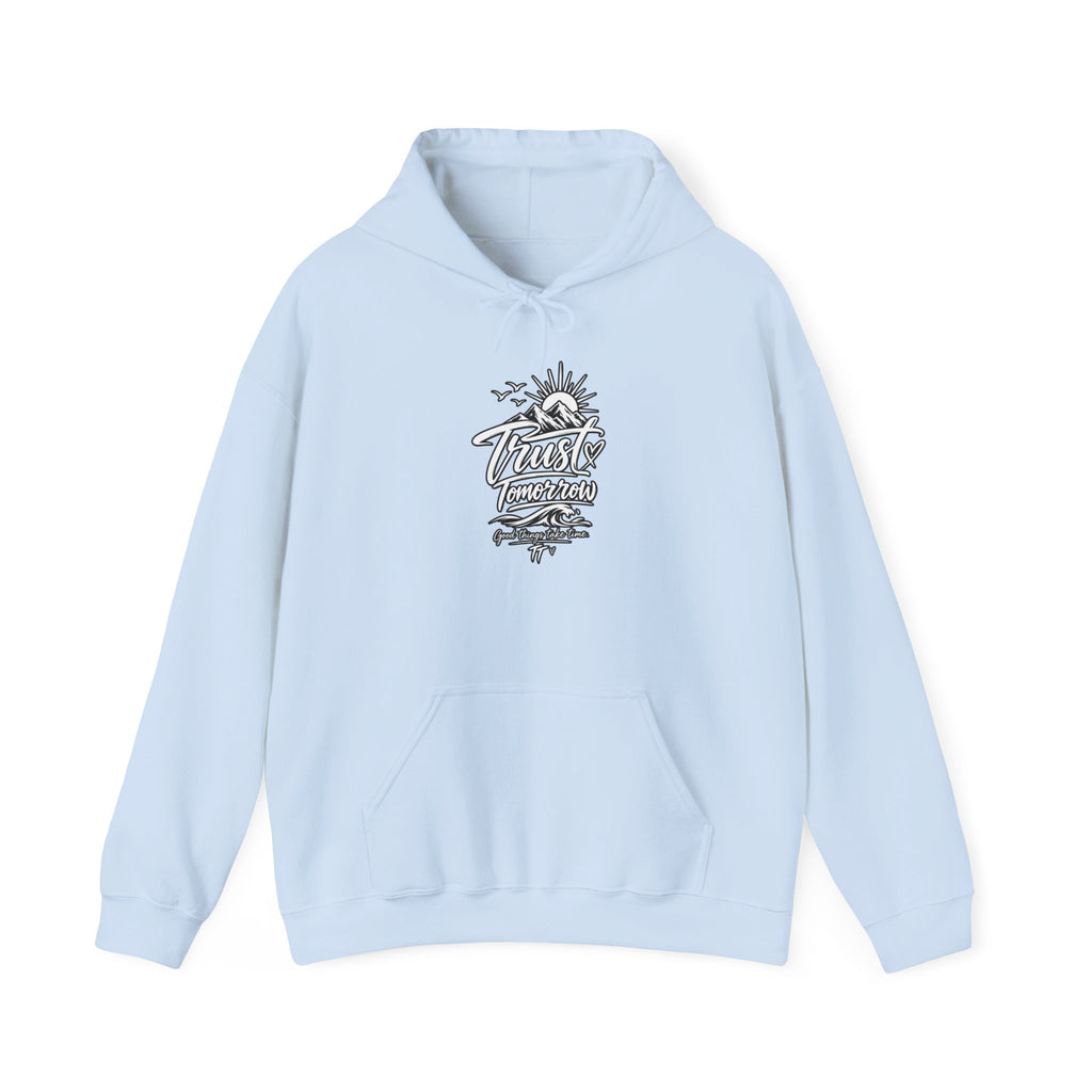 Coastal Sunset Surf Hoodie — 'Endless Summer' Graphic Hooded Sweatshirt