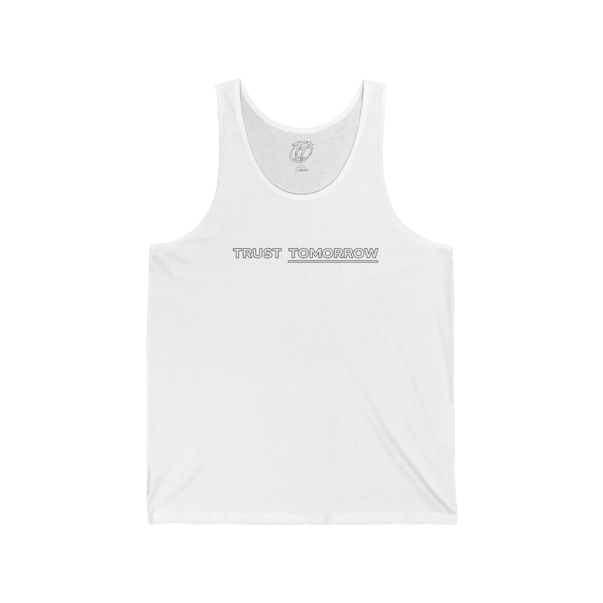 Trust Tomorrow Motivational Tank Top