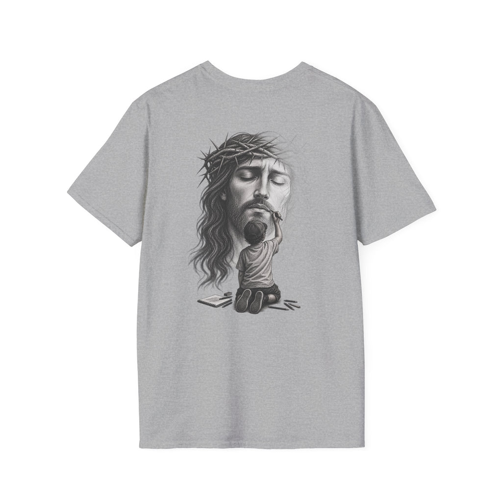 Trust Tomorrow T-Shirt — Inspirational Script Tee for Optimism & Mental Wellness