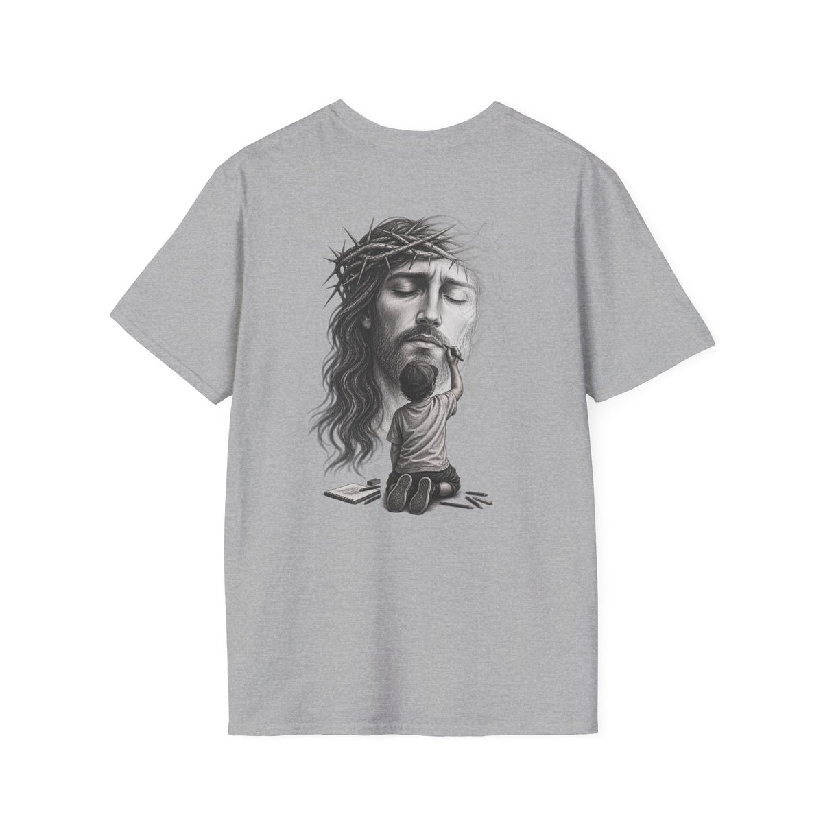 Trust Tomorrow T-Shirt — Inspirational Script Tee for Optimism & Mental Wellness