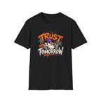 Trust Tomorrow Halloween T-Shirt — Cute Ghost Pumpkin Graphic Tee