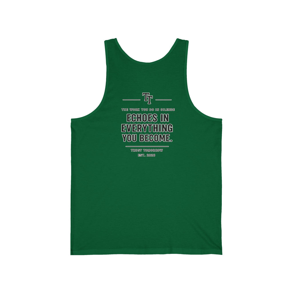Trust Tomorrow Motivational Tank Top
