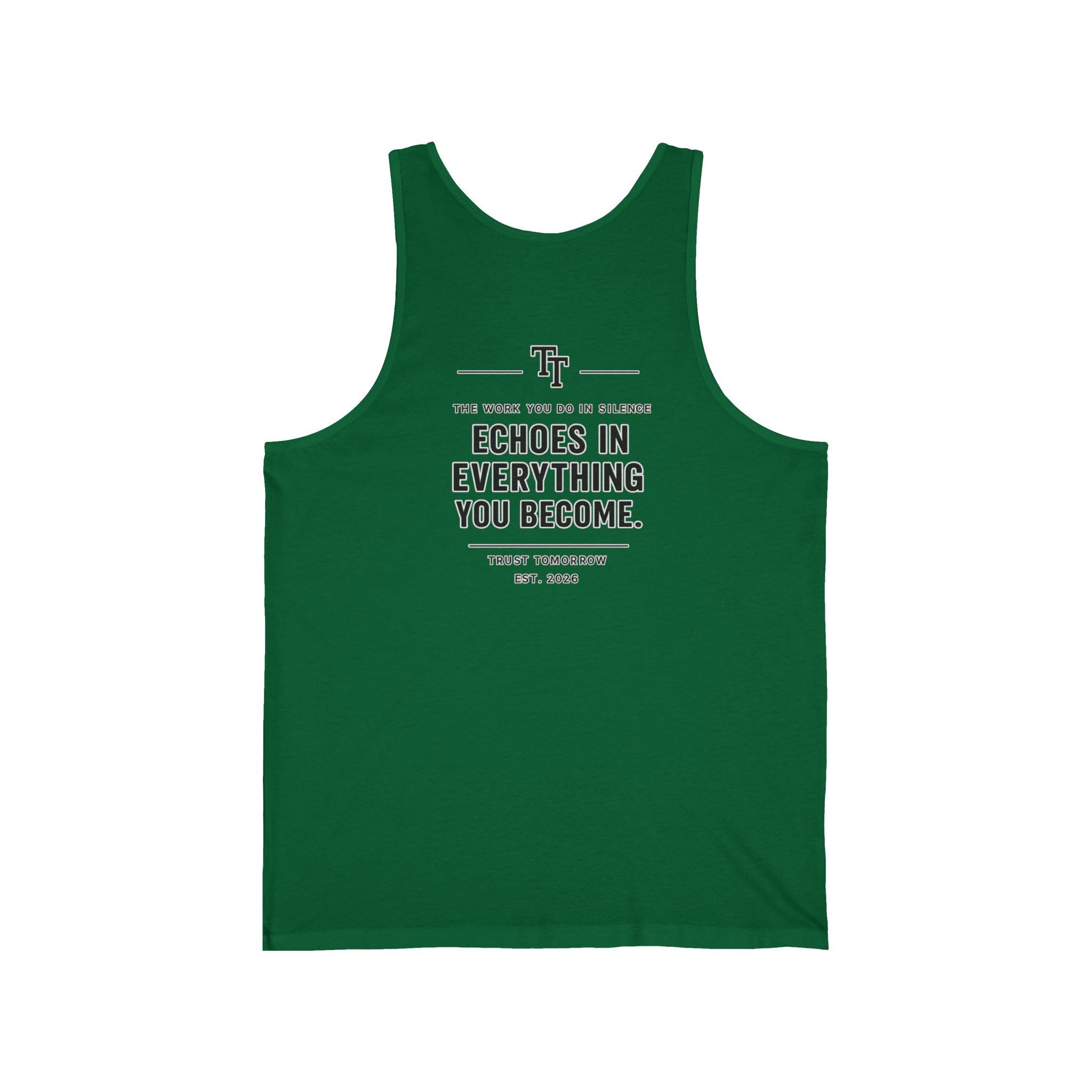 Trust Tomorrow Motivational Tank Top
