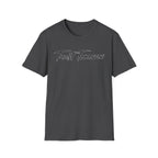 Trust Tomorrow T-Shirt — Inspirational Script Tee for Optimism & Mental Wellness
