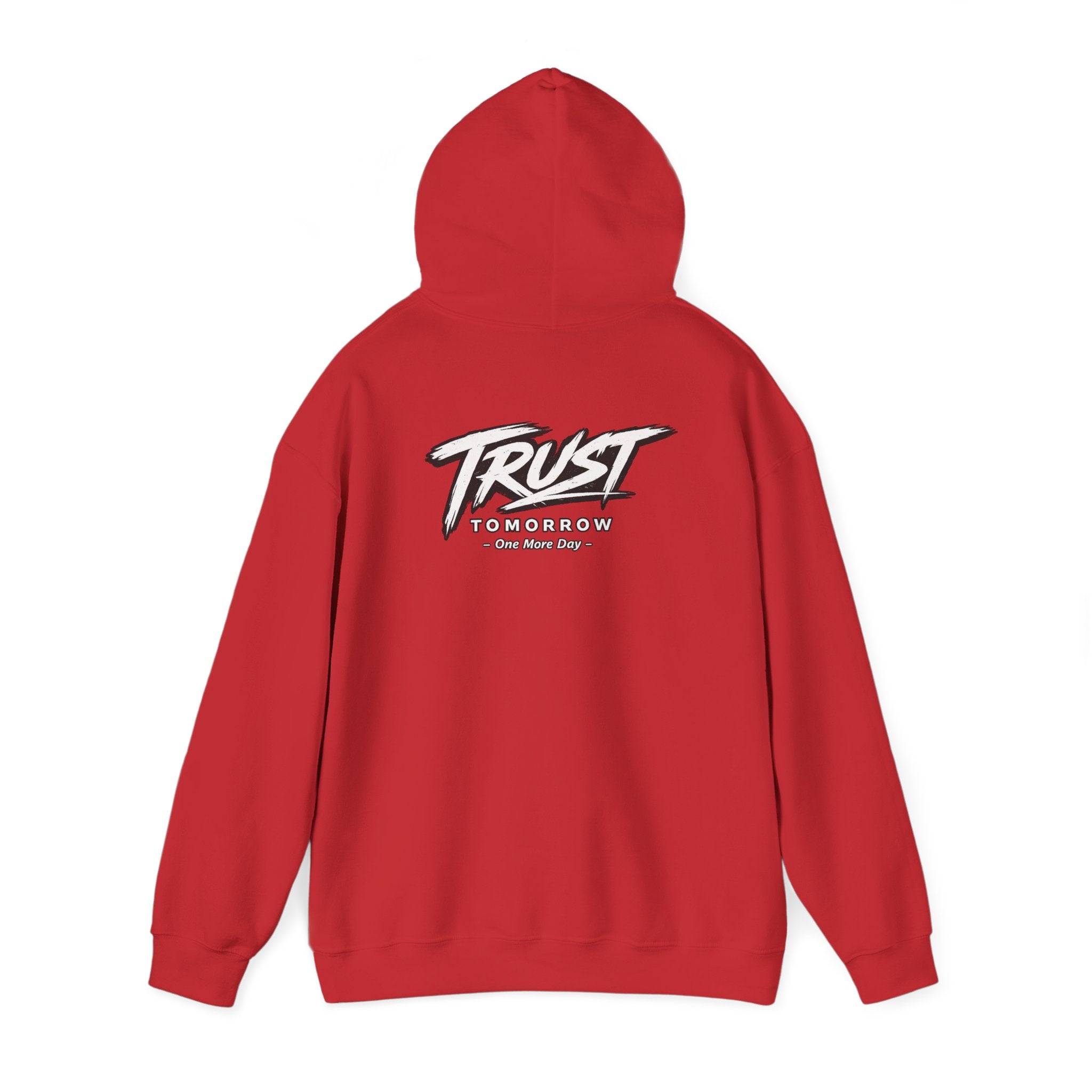 Trust Tomorrow Hoodie — Graphic Pullover