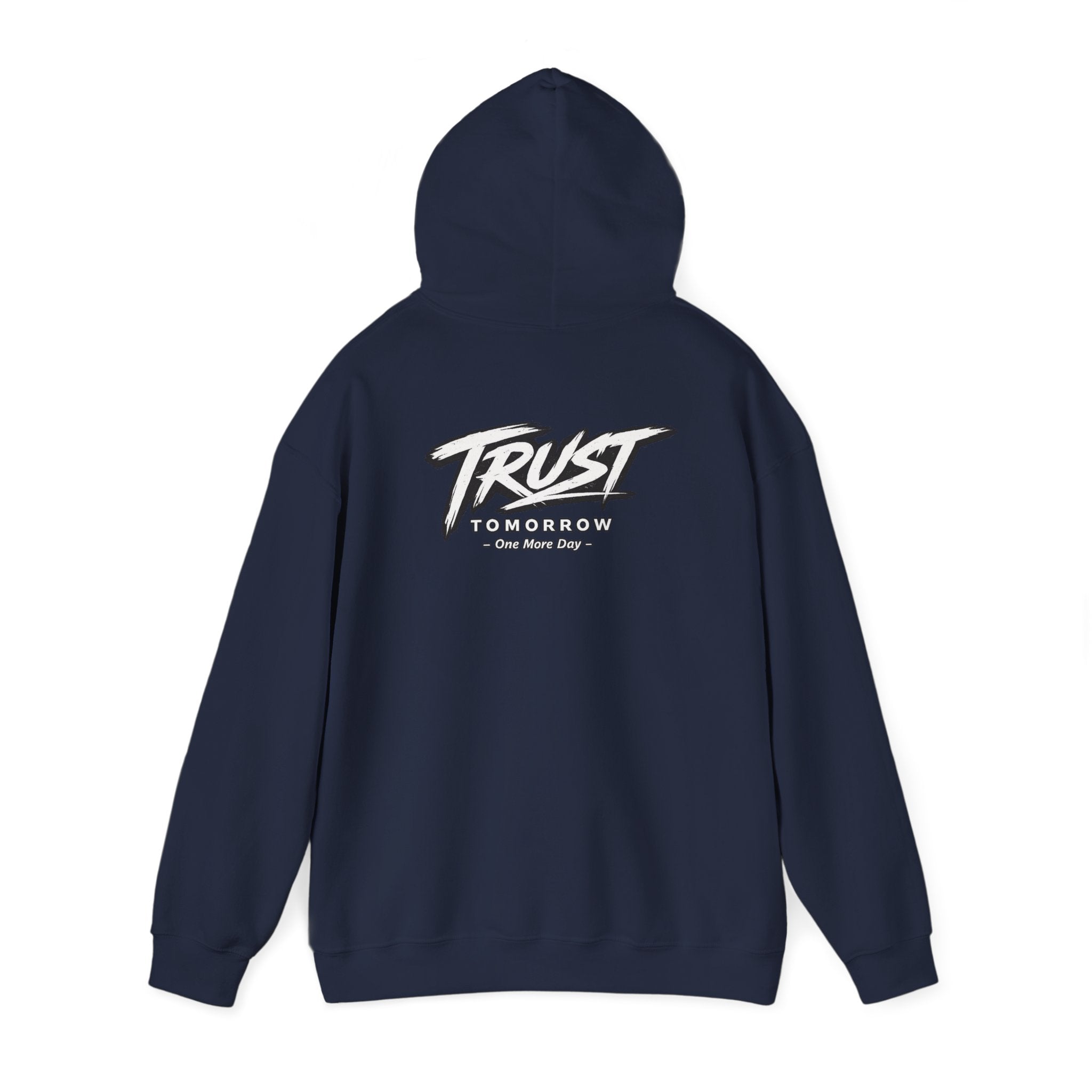 Trust Tomorrow Hoodie — Graphic Pullover