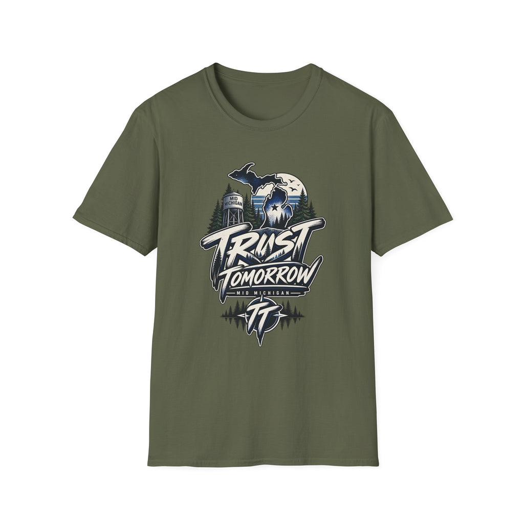 Trust Tomorrow T-Shirt — Michigan Outdoors Graphic Tee