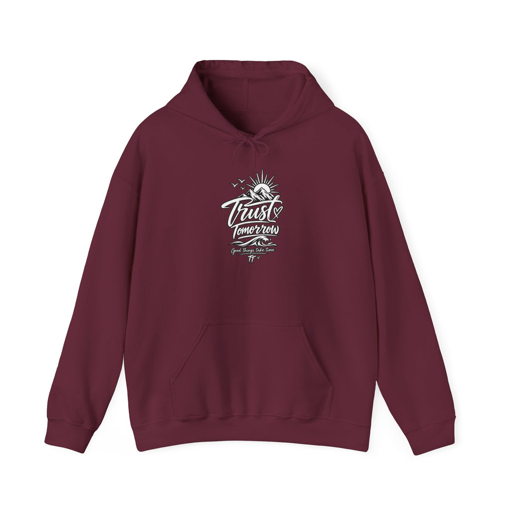 Coastal Sunset Surf Hoodie — 'Endless Summer' Graphic Hooded Sweatshirt