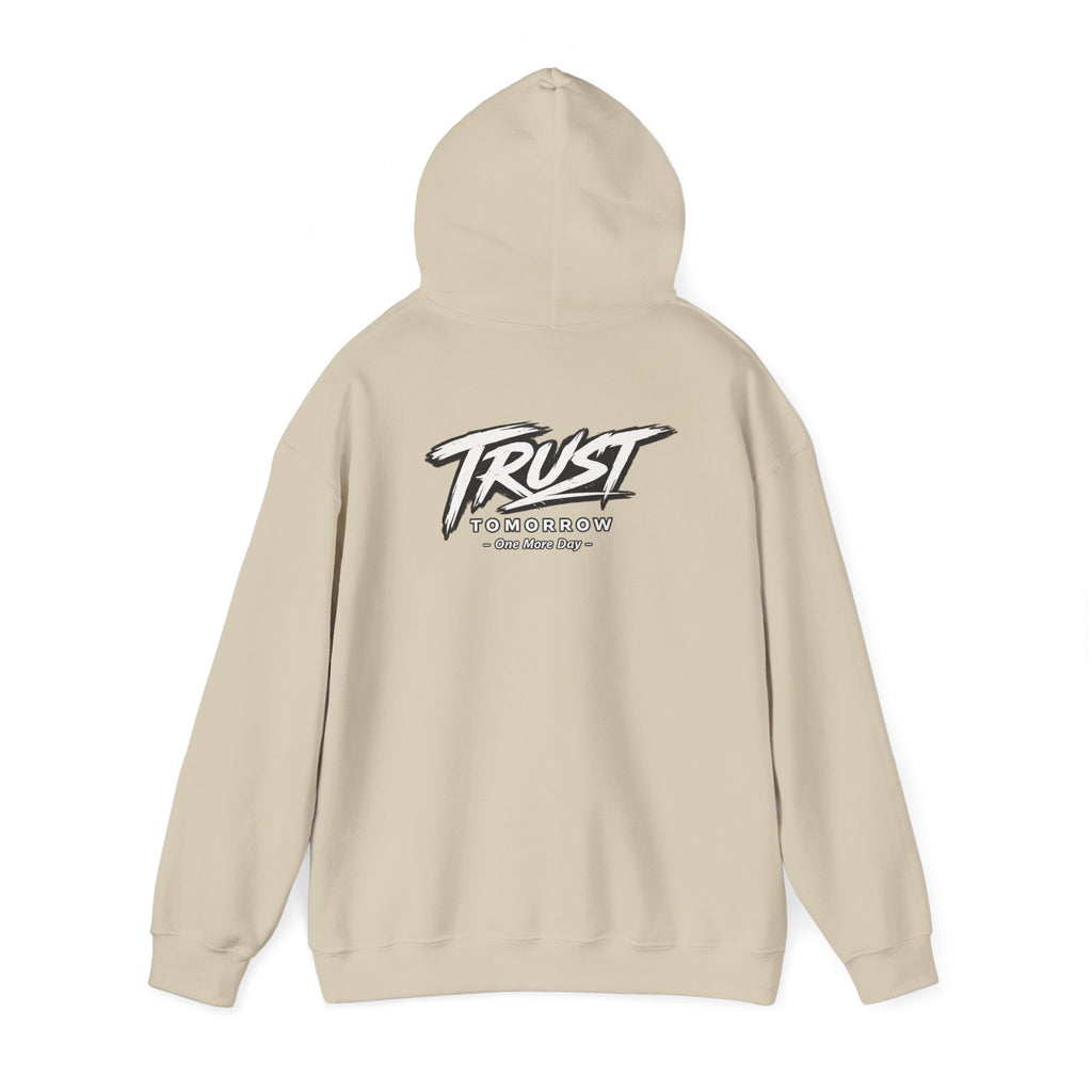 Trust Tomorrow Hoodie — Graphic Pullover