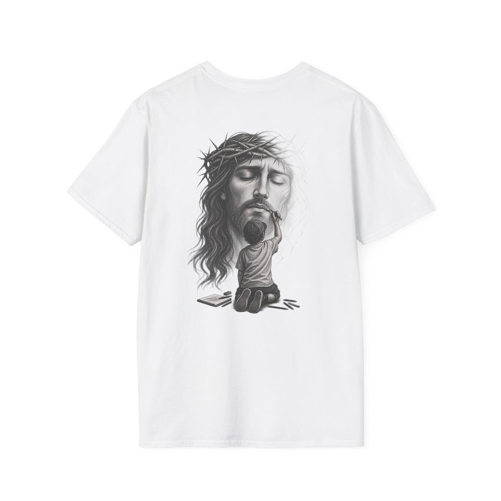 Trust Tomorrow T-Shirt — Inspirational Script Tee for Optimism & Mental Wellness