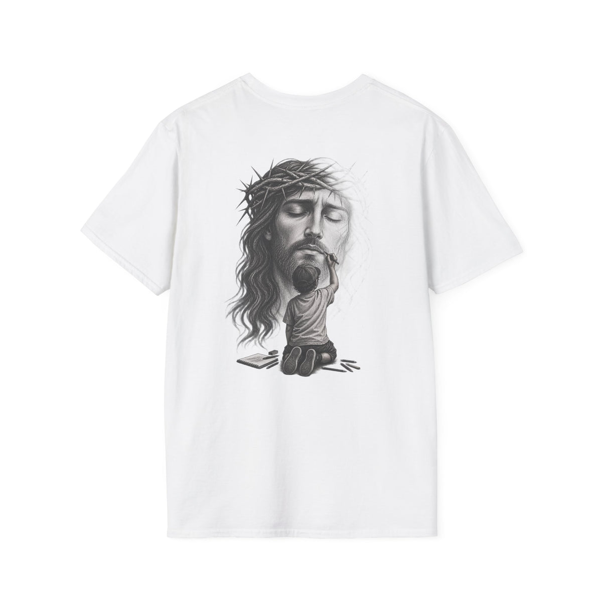Trust Tomorrow T-Shirt — Inspirational Script Tee for Optimism & Mental Wellness