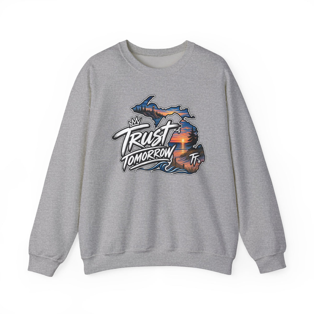 Michigan 'Trust Tomorrow' Graphic Sweatshirt