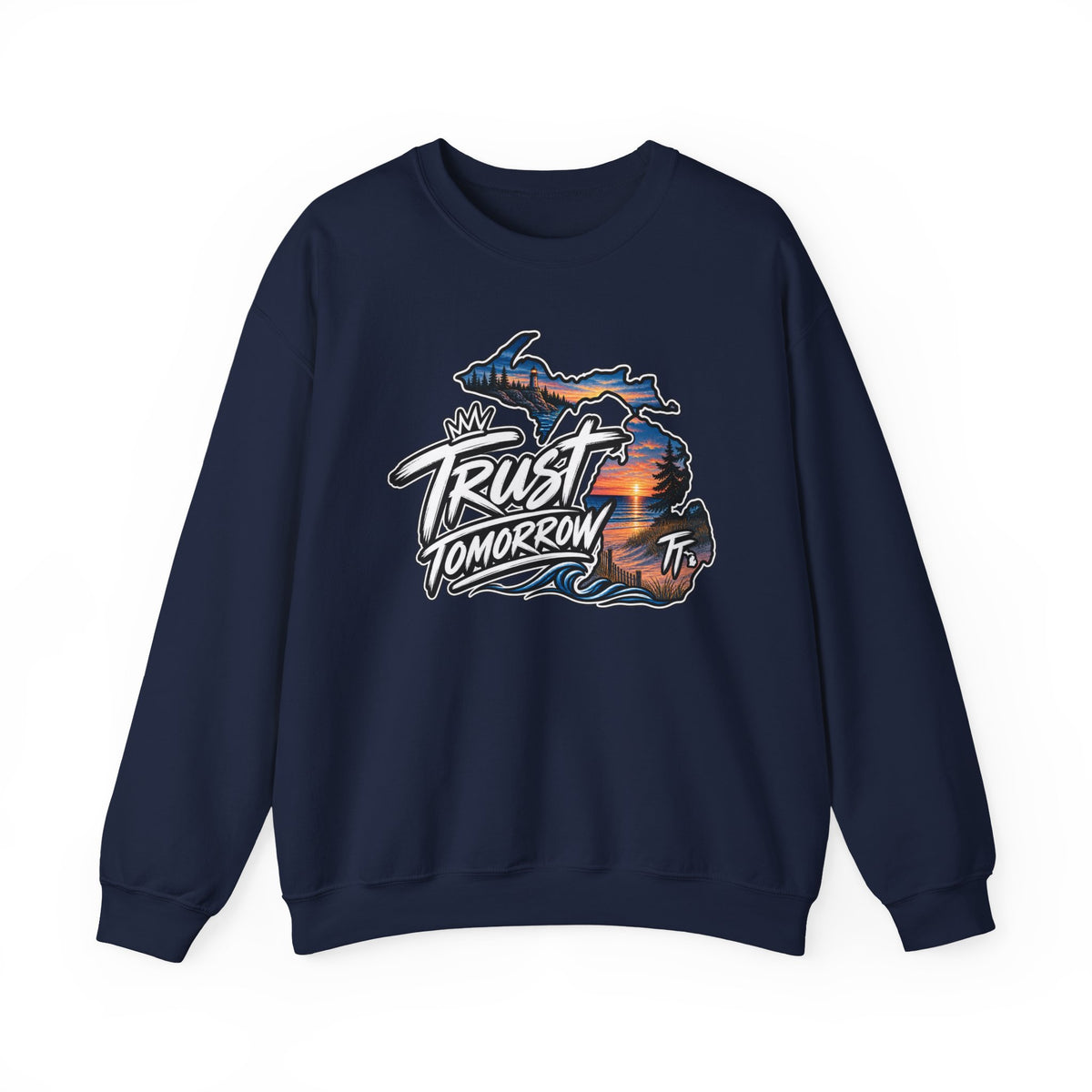 Michigan 'Trust Tomorrow' Graphic Sweatshirt