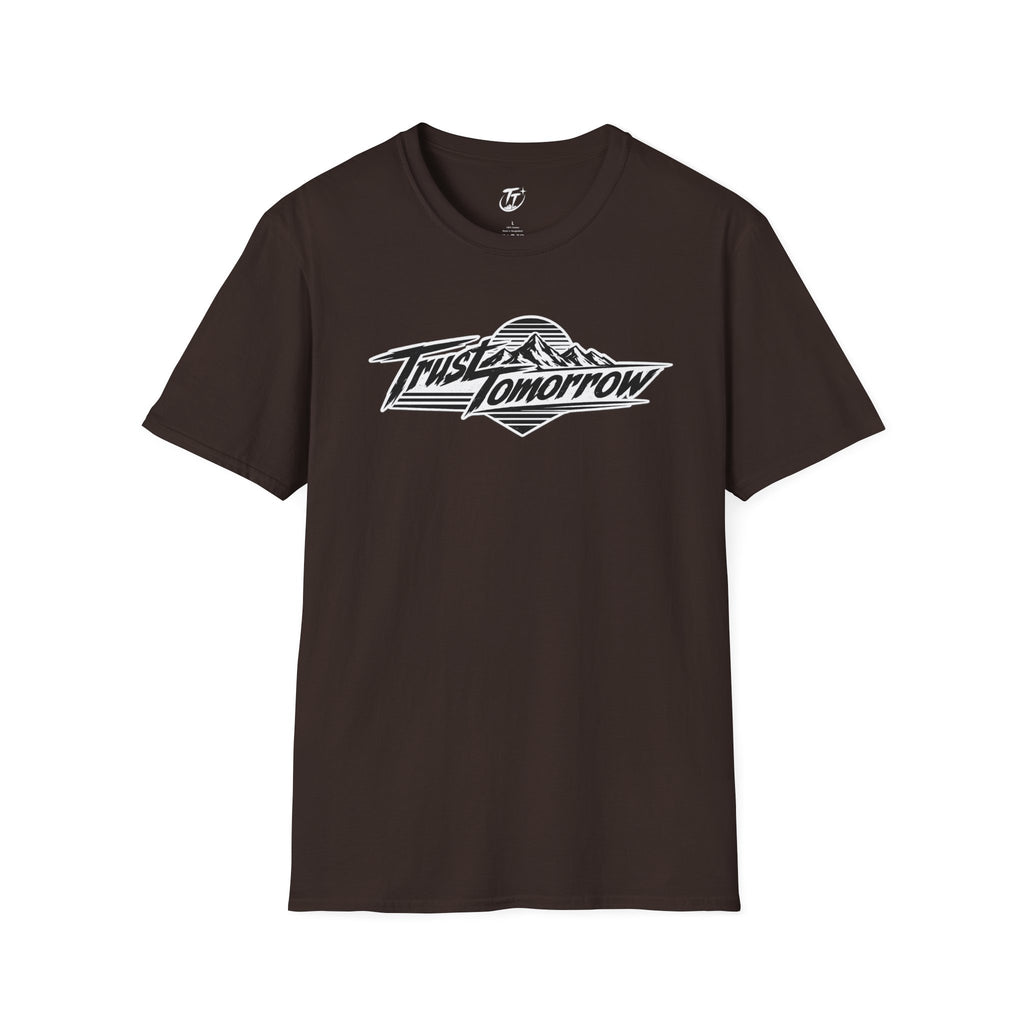 Trust Tomorrow T-Shirt — Vintage Mountain Motivation tee