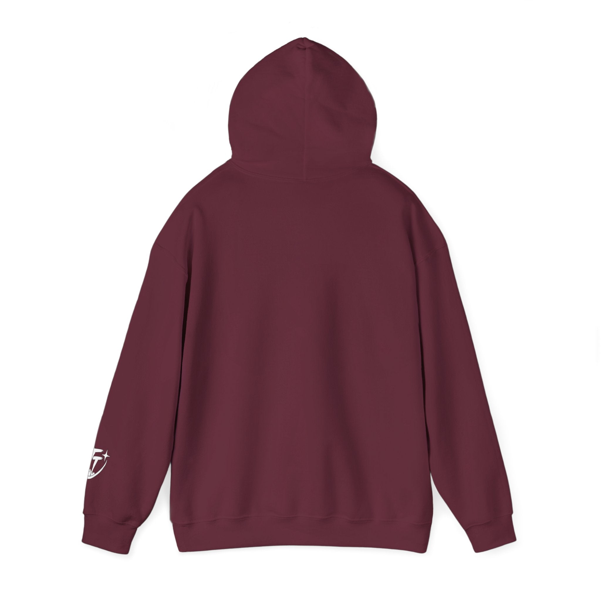 Peace of Mind Hoodie — Minimal Lotus Meditation Sweatshirt