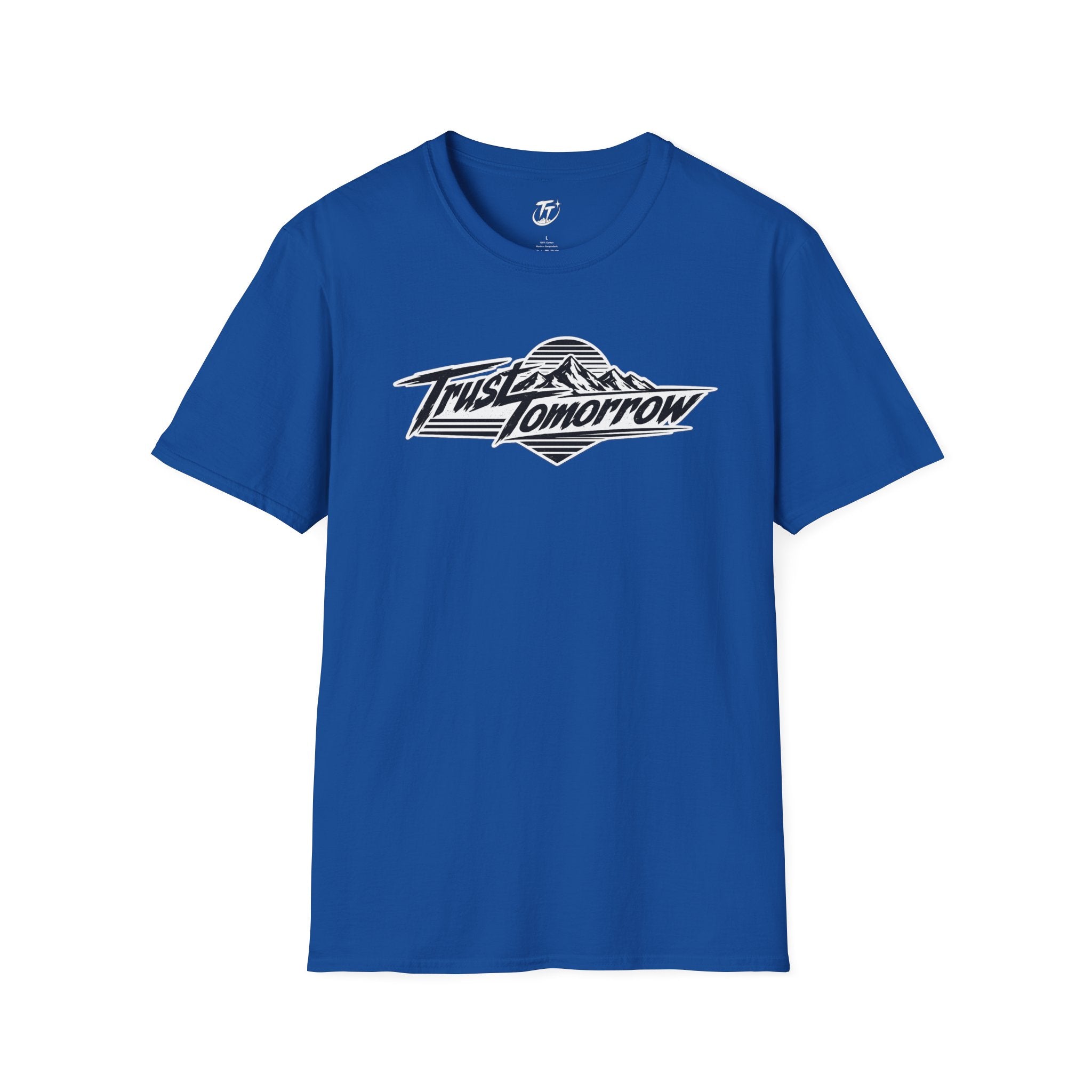 Trust Tomorrow T-Shirt — Vintage Mountain Motivation tee