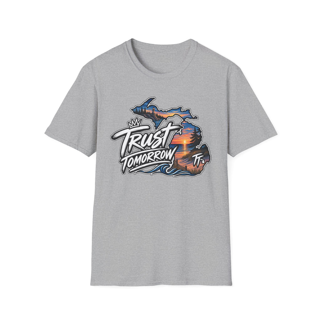 Trust Tomorrow Michigan Sunset T-Shirt
